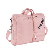 Milan 403 Since 1918 Maletin para Portatiles hasta 17" - Cierre de Cremallera - 3 Compartimentos - 42x34x9cm - Color Rosa Milan 403 Since 1918 Maletin para Portatiles hasta 17" - Cierre de Cremallera - 3 Compartimentos - 42x34x9cm - Color Rosa