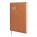 Finocam Dynamic Milano Agenda Profesional - Anual 2026 - Tapa Dura Acolchada - Formato Y11 - 168x19x245mm - Semana Vista en Vertical - Color Marron
