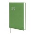 Finocam Dynamic Milano Agenda Profesional - Anual 2027 - 1 Dia por Pagina - Formato Y10 - 140x204mm - Cinta Punto - Tapa Dura Acolchada - Esquinas Microperforadas - Papel de 80g/m2 - Color Verde