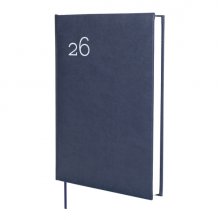 Finocam Dynamic Milano Agenda Profesional en Catalan - Anual 2026 - Tapa Dura Acolchada - Formato Y11 - 168x32x245mm - 1 Dia por Pagina - Color Azul