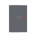 Finocam Planificador de Sobremesa Internacional - Anual 2027 - Mes Vista - Formato Y11 - 165x240mm - Tapa de Carton - Esquinas Microperforadas - Papel de 120g/m2 - Color Gris