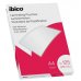 Ibico Autoadhesivas A4 250 Micras Carteras de Plastificar - Acabado Cristalino de Alto Brillo - Plastifica Papel, Fotos, Tarjetas de Visita - Color Transparente