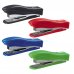 Petrus 200 Liliput Recycled Grapadora + 1 Caja de 1.000 Grapas 23/6 - Hasta 12 Hojas - Grapas 23/6 - Fabricada con un 85% de Plastico Reciclado - Grapado Cerrado y Clavado - Colores Surtidos (10 uds)