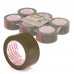 Erichkrause Precinto de Embalaje - Medidas 48mmx50m - Adhesivo de Gran Adherencia - Facil de Cortar - Color Marron (6 uds)