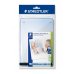 Staedtler Lumocolor 641 Lamina para Notas Flexible con Rotulador - TamaÃ±o 210x148mm - Autoadhesivo - Limpieza en Seco