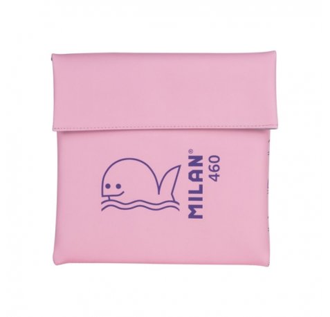 Milan Coleccion 460 Bolsa Isotermica Porta Alimentos 0.3L - Forro Interior Isotermico - Color Rosa