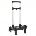Safta Carro Portamochilas - Sistema de Triple Rueda - Material Resistente - 320x235x880mm - Color Negro