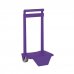 Safta Carro Portamochilas - Sujecion Universal - Material Resistente - Ruedas de PVC - Modelo Patentado - 22x10x27cm - Color Morado
