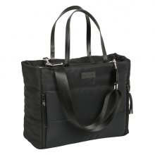 Safta Moos Capsula Maletin para Portatil hasta 14.1" - Cremallera - Interior Acolchado - Bolsillo Interior - Bolsillos Frontales - Hombrera Ajustable - 28.46L - 400x170x310mm - Color Negro