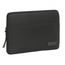 Safta Moos Capsula Funda para Portatil hasta 14" - Alojamiento Acolchado - 1.7L - 340x20x250mm - Color Negro