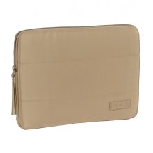 Safta Moos Capsula Camel Funda para Portatil hasta 14" - Alojamiento Acolchado - 1.7L - Proteccion contra Golpes - 340x20x250mm - Color Arena