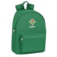 Safta Real Betis Balompie Mochila para Portatil hasta 14.1" - Bolsillo para Tablet - Bolsillo Frontal - Bolsillo Trasero - Tirador Doble - Hombreras Ergonomicas - 310x160x410mm - Color Verde