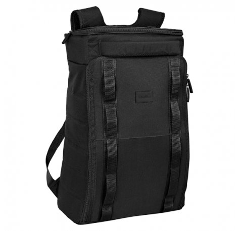 Safta Basic Mochila de Viaje - Doble Cremallera - Bolsillos Laterales de Red - Bolsillo Trasero - Hombreras Acolchadas - 32.67L - 330x180x550mm - Color Negro