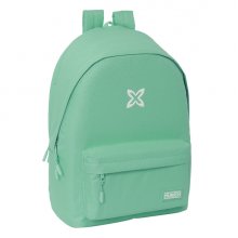 Safta Munich Basicos Mochila para Portatil hasta 15.6" - Conector USB - Base Acolchada - Bolsillo Frontal - Hombreras Ergonomicas - Asa Superior - 24.55L - 310x180x440mm - Color Turquesa