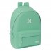 Safta Munich Basicos Mochila para Portatil hasta 15.6" - Conector USB - Base Acolchada - Bolsillo Frontal - Hombreras Ergonomicas - Asa Superior - 24.55L - 310x180x440mm - Color Turquesa