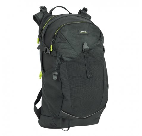 Safta Trekking Mochila - 22L - Cintas con Broche PVC - Detalles Reflectantes - Cintas para Esterilla - Espalda Acolchada - Material Repelente al Agua - 280x150x520mm - Color Gris Oscuro
