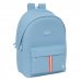 Safta el Ganso Basics Cerulean Mochila para Portatil hasta 15.6" - Conector USB - Base Acolchada - Tirador Doble - Hombreras Ergonomicas - Asa Superior - 310x180x440mm - Color Azul