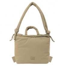 Safta Moos Capsula Mochila para Portatil hasta 14.1" - Cierre de Iman - Bolsillo Interior - Cierre con Cordones - Bolsillo Exterior - Asas Acolchadas - 18.80L - 400x170x310mm - Color Beige