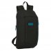 Safta Munich Road Mini Mochila - Hombreras Ergonomicas - Espalda Acolchada - Bolsillo Frontal - Asa Superior - Uso Diario - 8.5L - 220x100x390mm - Color Negro