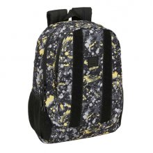 Safta Graffiti Splash Mochila Adaptable a Carro - Portabotellas - Dos Compartimentos Grandes - Tirador Doble - Hombreras Ergonomicas y Acolchadas - Asa de Mano - 23L - 320x160x440mm - Multicolor
