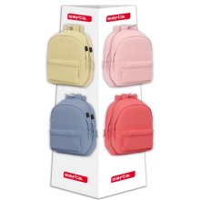 Safta Basics - 8 Ganchos - 16 Mochilas Incluidas - Carton Reciclado - 42x160x42cm - Colores Surtidos