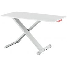 Leitz Ergo Cosy Convertidor de Escritorio - Para Cambiar de Sentado a de Pie - Ajuste de Altura Neumatico - Escritorio de 70x35cm - Color Gris