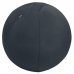 Leitz Ergo Active Balon de Asiento Antideslizante 55cm - Asa de Transporte Resistente - Carga Maxima de 120kg - Funda Lavable - Color Gris Oscuro