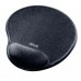 Esselte Dataline Standard Alfombrilla con Reposamuñecas Relleno de Gel - Medidas 215x300x22mm - Acabado en Lycra - Base Antideslizante - Control del Raton Mejorado - Color Negro