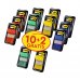 Post-It Index Pack de 12 Dispensadores con 50 Marcadores de Indice Reposicionables - Forma Rectangular - Colores Surtidos
