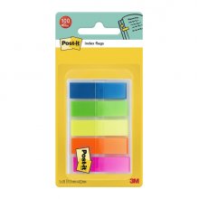 Post-It Index Dispensador con 100 Marcadores de Indice Reposicionables - Forma Rectangular - Colores Surtidos
