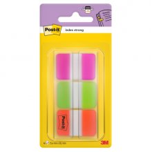 Post-It Index Dispensador con 66 Marcadores Reposicionables - Forma Rectangular - Colores Surtidos