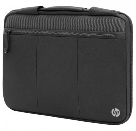 HP Renew Executive Funda para Portatil 14,1" - Resistente al Agua - Compartimento Acolchado - Puerto USBâ??C Externo y Paso de Cable - Bolsillo RFID y Bolsillo para Rastreador - Correa Desmontable - Color Negro