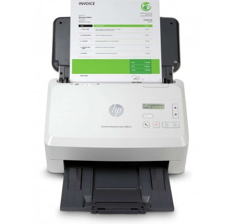 HP ScanJet Enterprise Flow 5000 s5 Escaner Documental - Hasta 65ppm - Alimentador Automatico - Doble Cara