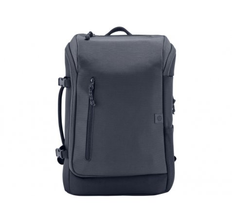 HP Travel Mochila Expandible para Portatil 15.6" 25â??30L - Poliester Resistente - Compartimento Acolchado - Bolsillo RFID y Oculto - Cremalleras con Cierre - Correas Acolchadas y Correa de Esternon - Color Gris