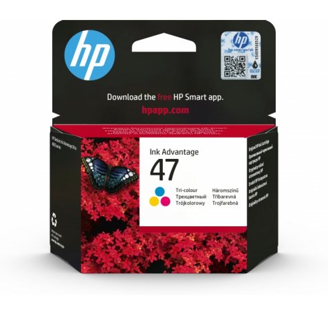HP 6ZD61AE Color Cartucho de Tinta Original - 47
