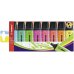 Stabilo Boss 70 Pack de 8 Marcadores Fluorescentes - Trazo entre 2 y 5mm - Recargable - Tinta con Base de Agua - Colores Surtidos