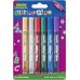 Imedio Glitter Glue "Original" Pack de 6 Tubos de Pegamento con Brillantina 10ml - Para Distintos Materiales - Tubo Extrablando - Boquilla de Precision - Sin Disolventes - Colores Surtidos (10 uds)