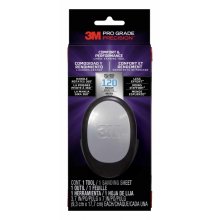 3M Pro Grade Precision Comfort & Performance Herramienta Manual de Lijado - Formato Grande - 9.3x17.7cm - Color Negro/Gris