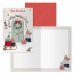 Dohe Welcome Pack de 6 Tarjetas de Felicitacion Navideña con Sobre - Tamaño Cerrada 11.5x17cm, Abierta 23x17cm - Papel Offset - Impresas a todo Color