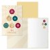 Dohe Balls Pack de 6 Tarjetas de Felicitacion Navideña con Sobre - Tamaño Cerrada 11.5x17cm, Abierta 23x17cm - Papel Offset - Impresas a todo Color
