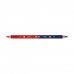 Milan Maxi Lapiz Bicolor Rojo y Azul - Mina Ã? 5mm - Triangular - Resistente a la Rotura (12 uds)