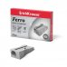 Erichkrause Ferro - Sacapuntas de Aluminio con Agarre Ergonomico - Orificio de 8mm - Cuchilla de Acero al Carbono en Forma de Espiral - Color Plata (24 uds)