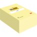 Post-It Pack de 6 Blocs de 100 Notas Adhesivas Reposicionables - Forma Rectangular - 101x152mm - Color Amarillo Claro