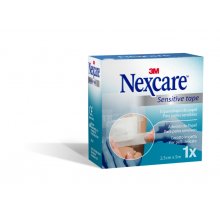 Nexcare Sensitive Esparadrapo - 25mm x 5m - Color Blanco Nexcare Sensitive Esparadrapo - 25mm x 5m - Color Blanco