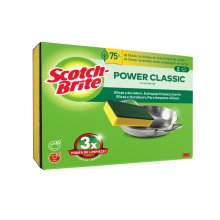 Scotch-Brite Classic Pack de 2 Estropajos de Cocina - Color Amarillo Scotch-Brite Classic Pack de 2 Estropajos de Cocina - Color Amarillo