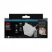 3M Aura Pack de 5 Mascarillas para Particulas FFP2 - Desechable - Sin Valvula - para Niveles Medios de Particulas - Color Blanco