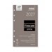 Finocam R498 Recambio para Agenda Open - Anual 2027 - 1 Dia por Pagina - Formato 400 - 91x152mm - 6 Taladros - Papel de 70g/m2 - Color Blanco