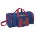 Safta Levante U.D. Bolsa de Deporte - Bandolera Ajustable - Cremallera Doble - Bolsillo Frontal - Bolsillos Laterales - Fondo Semirigido - Tacos Proteccion - 550x270x260mm - Color Rojo y Azul