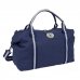 Safta el Ganso Jeans Bolsa de Fin de Semana - Bandolera Ajustable - Bolsillo Frontal - Cremallera Bidireccional - Asas de Mano - 50x29x22cm - Color Azul Marino