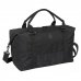 Safta Real Madrid Premium Bolsa de Deporte - Bandolera Ajustable - Cierre de Iman - Interior Forrado - Cremalleras Bidireccionales - Asa Forrada - 43.35L - 500x220x290mm - Color Negro